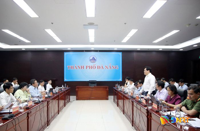 Quang cảnh buổi làm việc. Ảnh: TRỌNG HUY