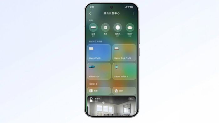 Giao diện Trung tâm thiết bị mới cực kỳ trực quan trên HyperOS 4