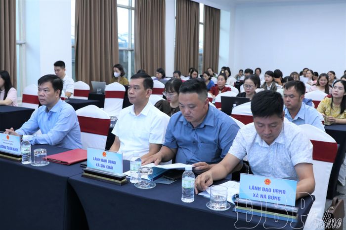 Đại biểu tham gia lớp tập huấn.