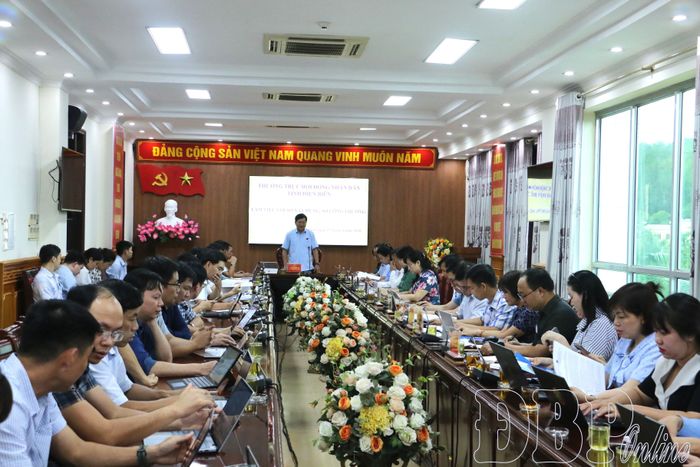 Đại biểu tham dự buổi làm việc.