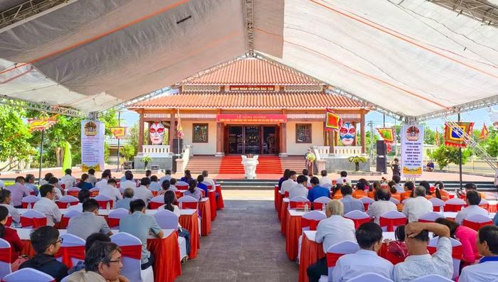  Quang cảnh lễ tưởng niệm 119 năm ngày mất của Danh nhân văn hóa Đào Tấn (1907 - 2026). Ảnh: Nguyễn Dũng 