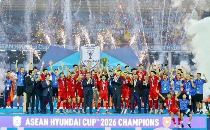 Đội tuyển Việt Nam vô địch với tổng tỷ số 4-2 sau 2 lượt trận.