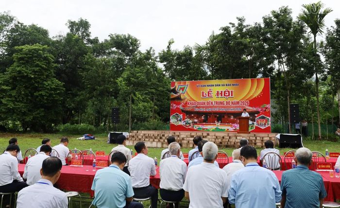 Quang cảnh buổi lễ.