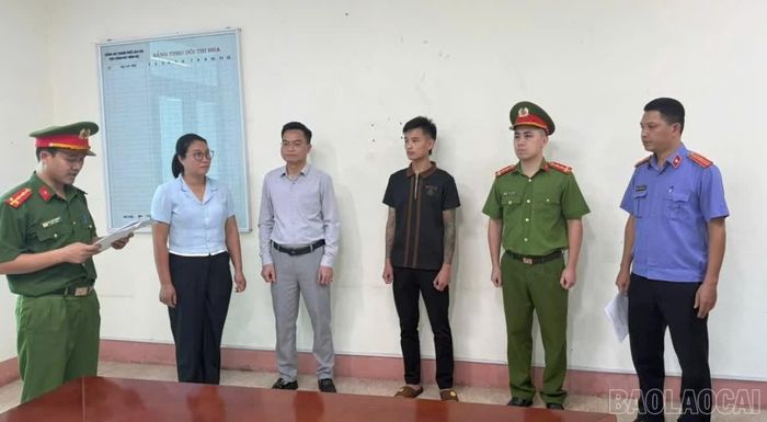 Cơ quan Cảnh sát điều tra thực hiện các quyết định tố tụng đối với bị can Phan Vinh Quang.