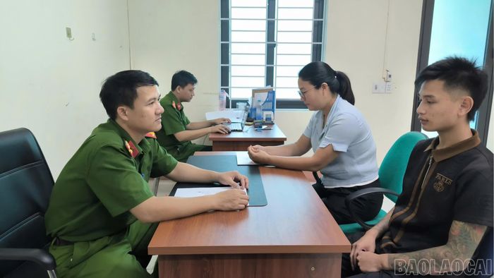 Bị can Phan Vinh Quang tại cơ quan điều tra.
