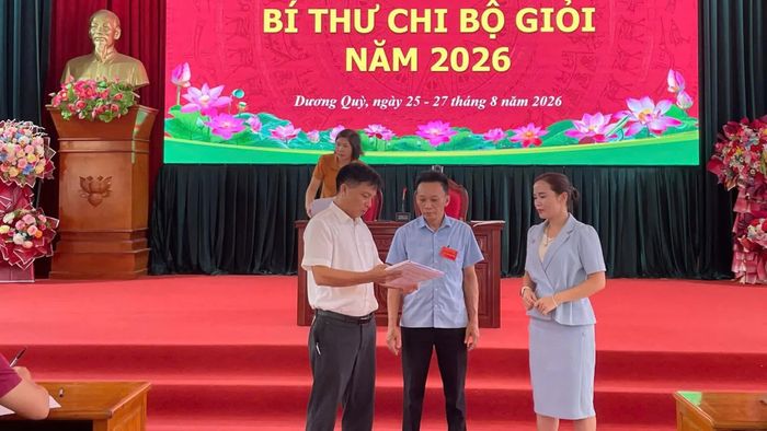 Các thí sinh tham gia các phần thi tại hội thi.