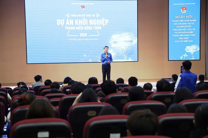 Vòng Bán kết khu vực miền Nam Cuộc thi Dự án khởi nghiệp thanh niên nông thôn năm 2026