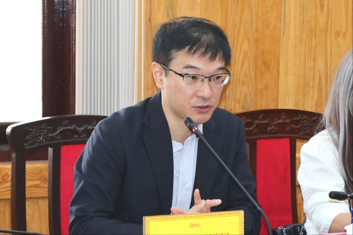 Ông Ikeda Hiroyuki, Phó trưởng đại diện Văn phòng JICA Việt Nam đánh giá cao quyết tâm tháo gỡ khó khăn của Lâm Đồng trong quá trình thực hiện dự án