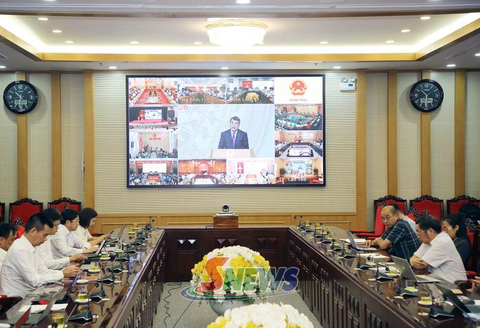 Thủ tướng Chính phủ Lê Minh Hưng phát biểu chỉ đạo hội nghị.
