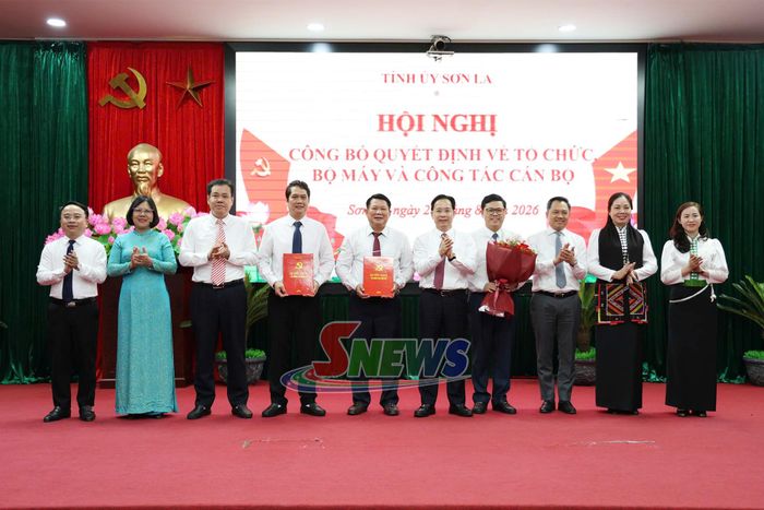 Đồng chí Bí thư Tỉnh ủy trao quyết định cho Đảng bộ HĐND tỉnh.
