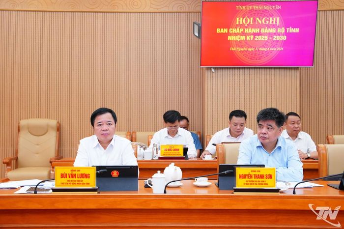 Các đại biểu dự Hội nghị Ban Chấp hành Đảng bộ tỉnh.
