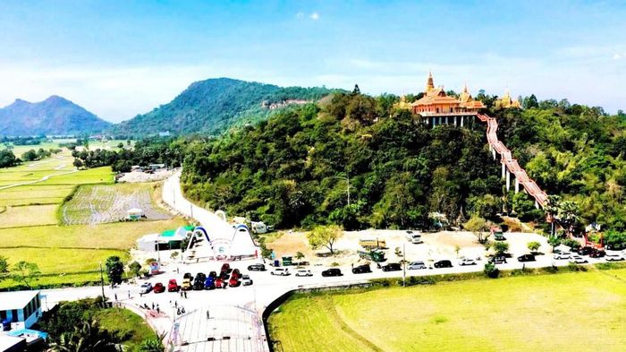 Trong 6 tháng đầu năm 2026, xã Tri Tôn đón khoảng 184.000 lượt khách du lịch (Ảnh: Trung tâm DVTH xã Tri Tôn)