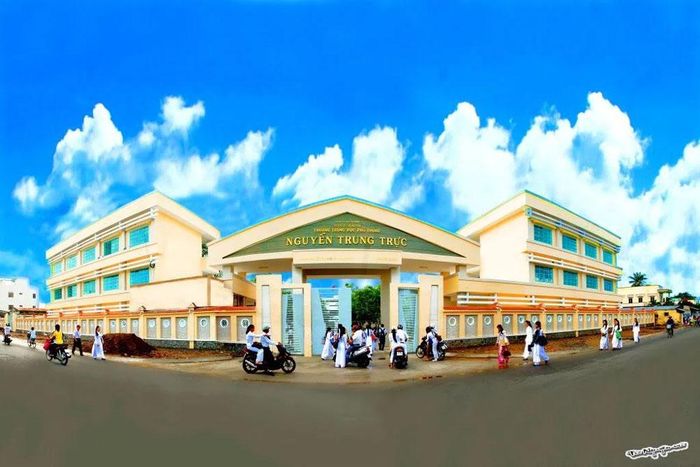 Trường THPT Nguyễn Trung Trực 1 vững tin bước vào một chặng đường mới. (Ảnh: Trường THPT Nguyễn Trung Trực 1)