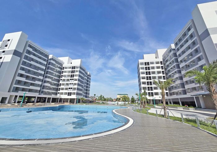 Dự án nhà ở xã hội tại phường Đồng Văn, tỉnh Ninh Bình được bàn giao cho khách hàng hồi tháng 6/2026. Ảnh: Tâm Vũ.