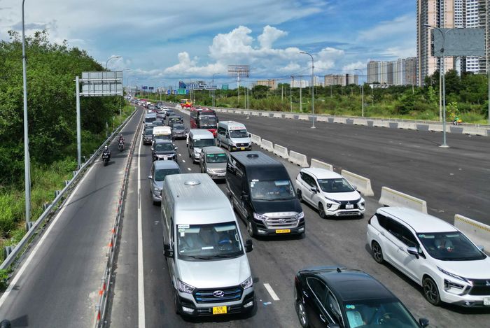Khu vực nút giao An Phú là một trong số các điểm có nguy cơ ùn tắc giao thông.