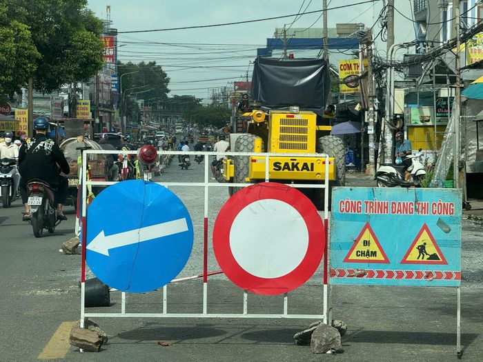 Nhiều tuyến đường được thi công đồng loạt.