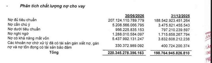  Chất lượng nợ vay của OCB. 