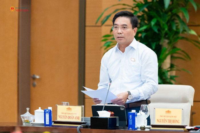 Phó Chủ tịch Quốc hội, Thượng tướng Nguyễn Doãn Anh phát biểu tại phiên họp