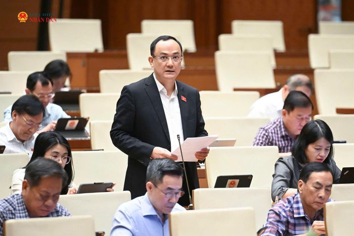 ĐBQH hoạt động chuyên trách tại Ủy ban Khoa học, Công nghệ và Môi trường Nguyễn Ngọc Sơn. Ảnh: Phạm Thắng