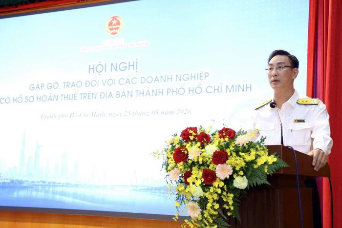 Trưởng Thuế TP. Hồ Chí Minh Đoàn Minh Dũng. Ảnh: Thuế TP. HCM