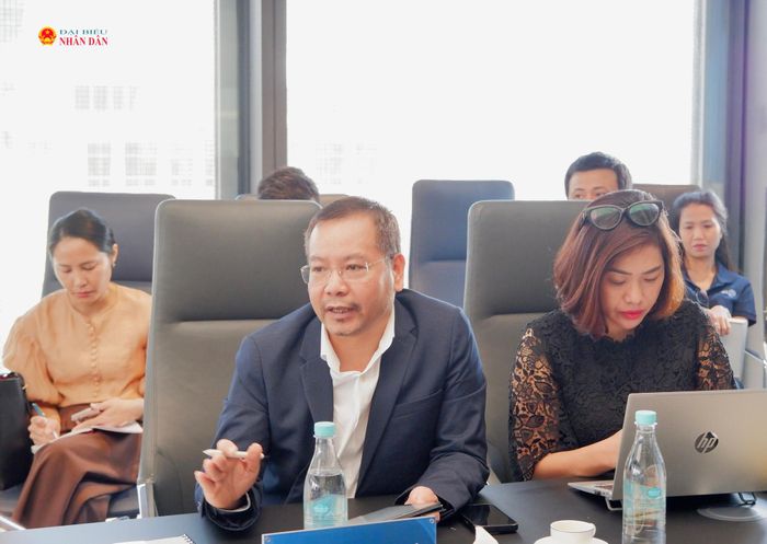 Đại diện Masan Group trao đổi tại cuộc làm việc