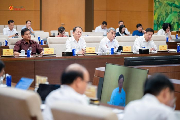 Các đại biểu dự phiên họp