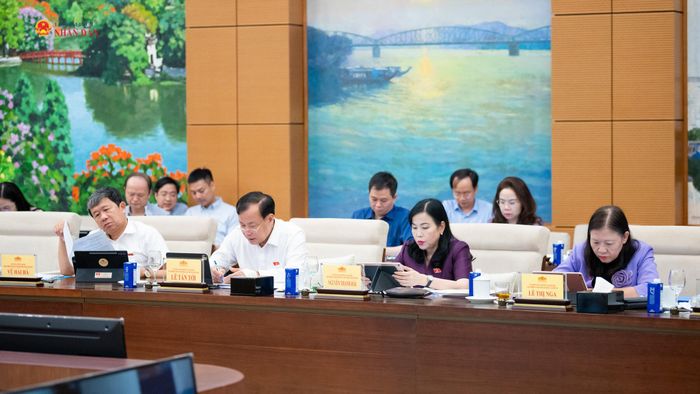 Các đại biểu dự phiên họp. Ảnh: Phạm Thắng
