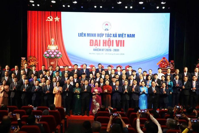 Ban chấp hành Liên minh HTX Việt Nam khóa VII, nhiệm kỳ 2026-2031.