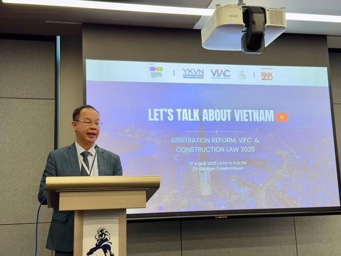 Ông Nguyễn Nam Trung, Chủ tịch Hội Pháp luật Xây dựng Việt Nam (SCLVN)
