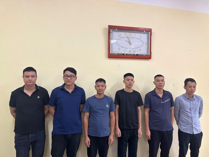 Các đối tượng trong vụ án.