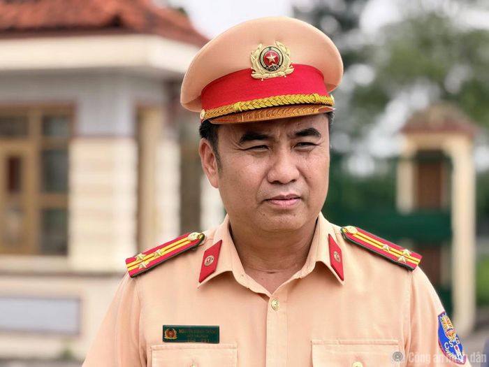 Thượng tá Nguyễn Mạnh Thắng.