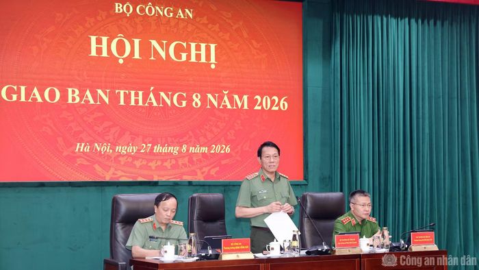 Bộ trưởng Lương Tam Quang phát biểu tại hội nghị.