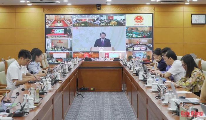 Thủ tướng Chính phủ Lê Minh Hưng phát biểu kết luận hội nghị.