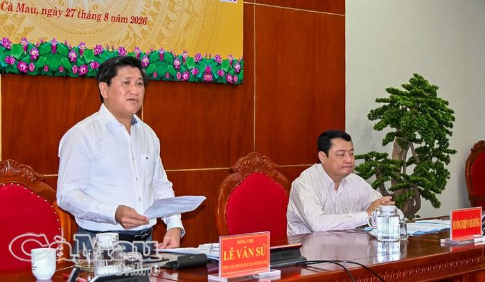 Ông Lê Văn Sử, Phó Chủ tịch UBND tỉnh, phát biểu chỉ đạo hội nghị.