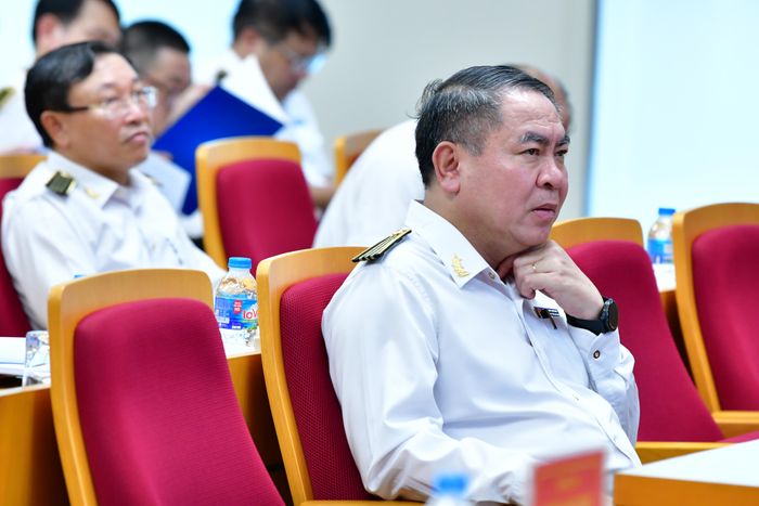 Phó Tổng Kiểm toán nhà nước Trần Minh Khương dự Hội nghị. Ảnh: M. THÚY