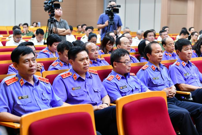 Các đại biểu của Viện Kiểm Kiểm sát nhân dân tối cao tham dự Hội nghị.