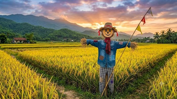 Chim thông minh sẽ nhận ra bù nhìn không phải người thật nếu bù nhìn cứ đứng im. Ảnh minh họa.