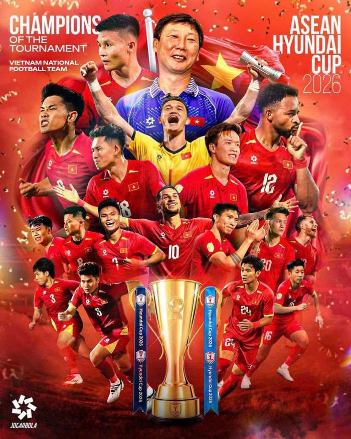Tuyển Việt Nam bảo vệ thành công ngôi vương ASEAN Cup 2026