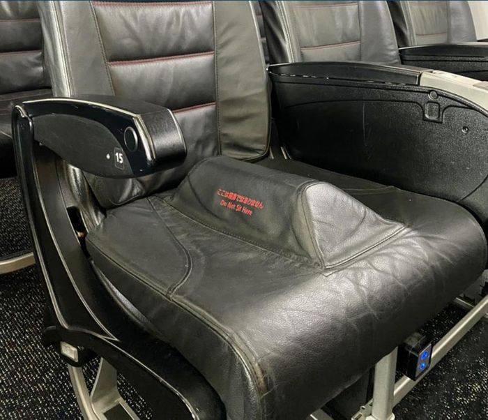 Chi tiết nhỏ nhưng liên quan đến an toàn hàng không. (Ảnh: Japan Airlines). ↵