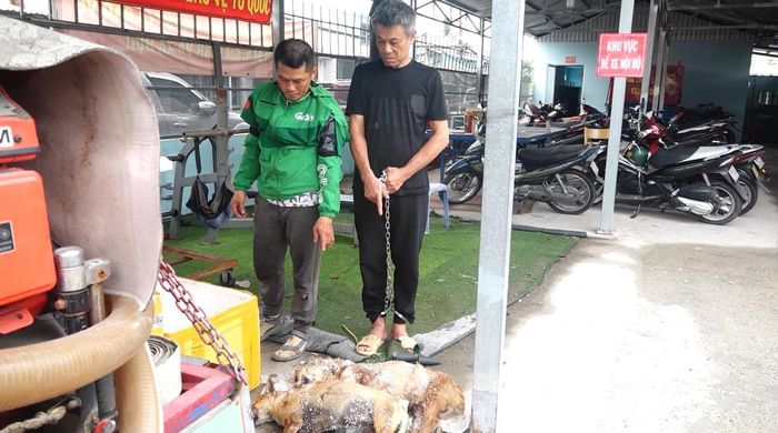 Hai đối tượng và tang vật