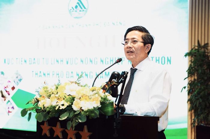 Phó Chủ tịch UBND TP. Đà Nẵng Trần Nam Hưng phát biểu tại Hội nghị.