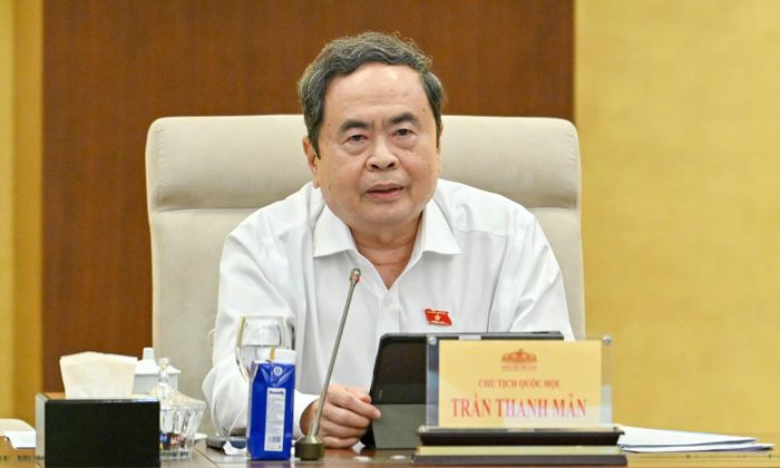 Chủ tịch Quốc hội Trần Thanh Mẫn.