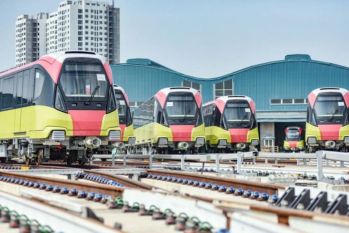 Metro đang thay đổi cách Hà Nội phát triển đô thị. Ảnh: MRB