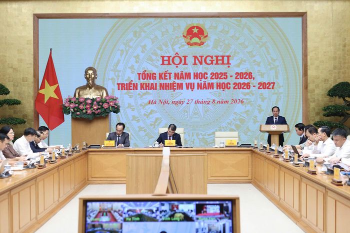 Phó Thủ tướng Chính phủ Lê Tiến Châu phát biểu khai mạc hội nghị. Ảnh: Viết Thành