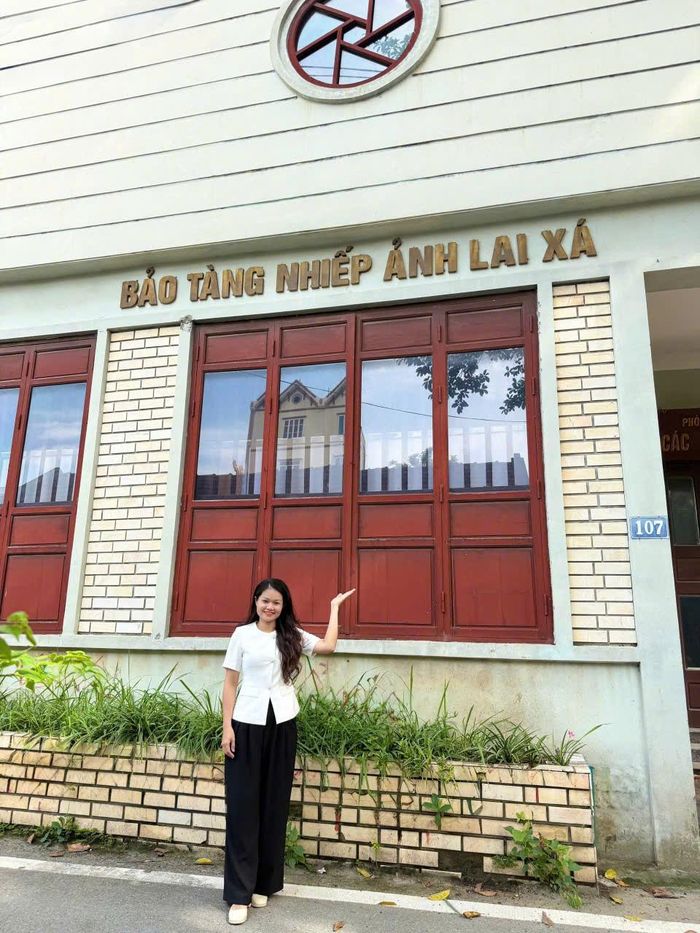 Bảo tàng nhiếp ảnh Lai Xá, xã Hoài Đức, Hà Nội. Ảnh: Thu Hương