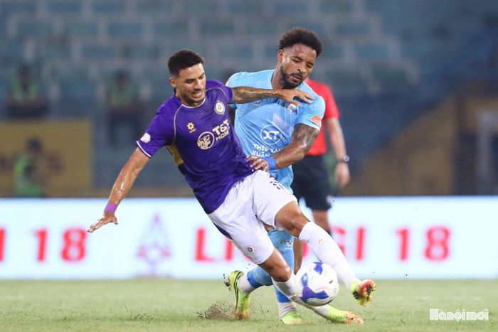 Hà Nội FC trắng tay ở mùa giải 2025-2026. Ảnh: Ngọc Tú