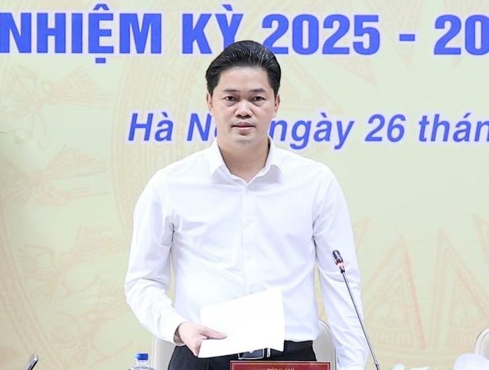 Uỷ viên dự khuyết Ban Chấp hành Trung ương Đảng, Thứ trưởng Thường trực Bộ Y tế, TS.BS Vũ Mạnh Hà phát biểu chỉ đạo tại Phiên họp. Ảnh: Trần Minh