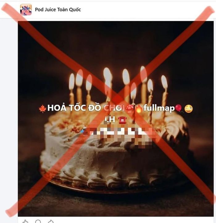 Gọi thuốc lá điện tử là đồ chơi để bán trên các hội nhóm. Ảnh: SKĐS