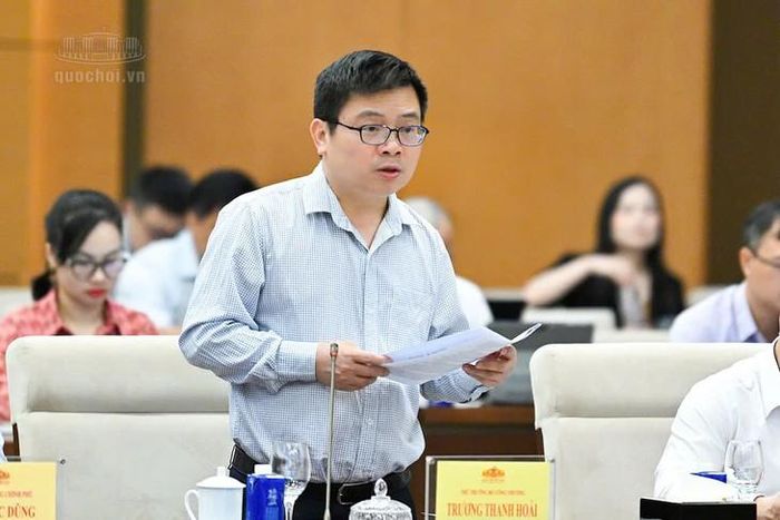 Thứ trưởng Bộ Công Thương Trương Thanh Hoài. Ảnh: Media Quốc hội