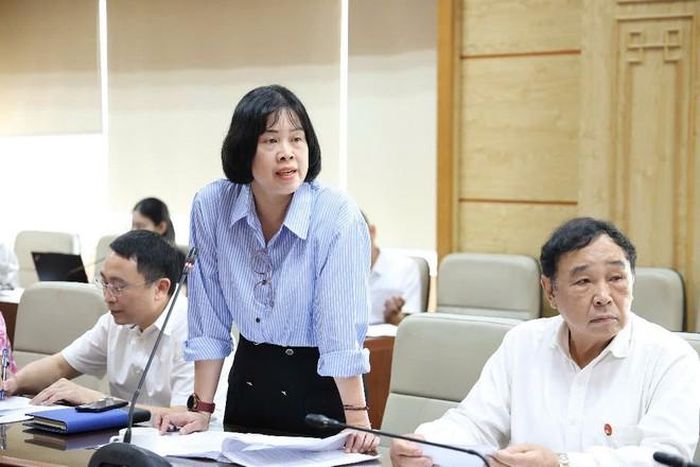Các đại biểu phát biểu. Ảnh: Trần Minh